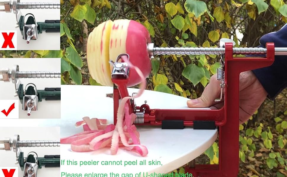 Apple peeler and corer clamp base apple peeler slicer corer