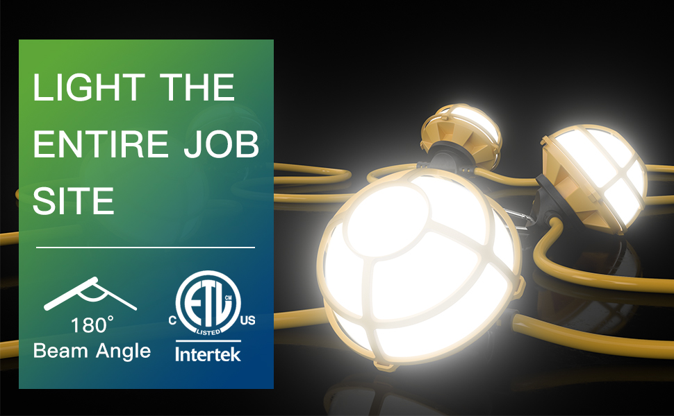 Led Construction String Lights