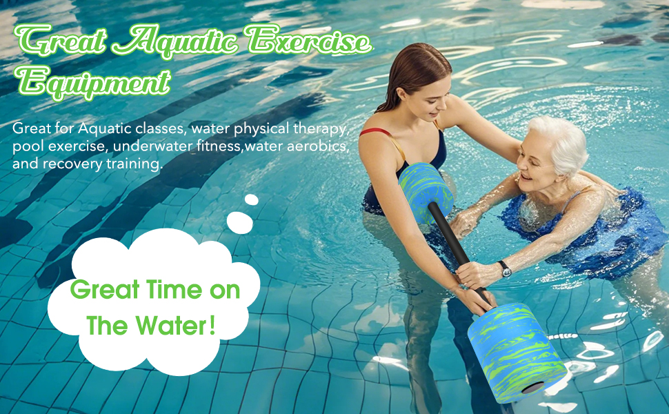 Aquatic Exercise Equipment Swim Barbell pool barbell Swim Dumbbell