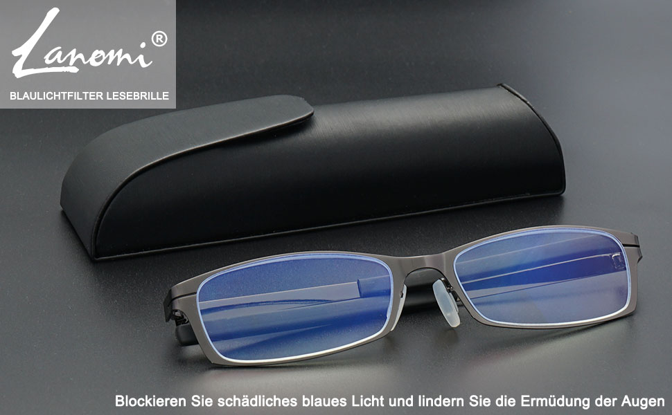 SCHMALE LESEBRILLE 