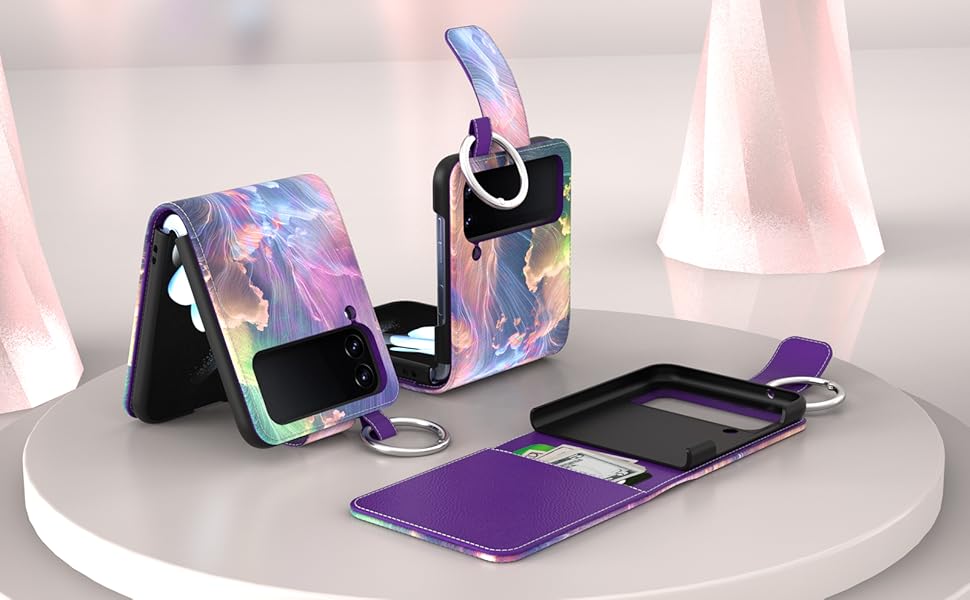 NKase for Samsung Galaxy Z Flip 4 Case 2022, Samsung Z Flip