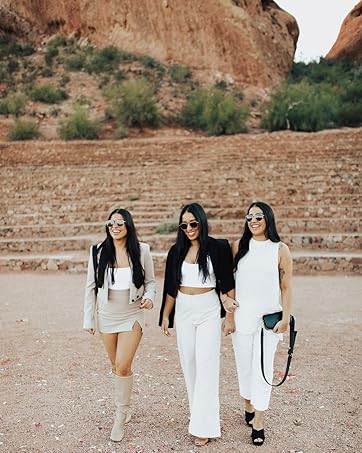 Three founders of Beauty Bestie Wellness walking together