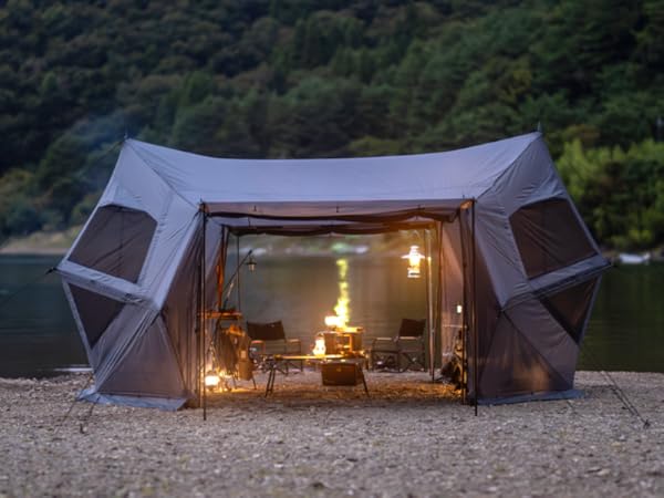 Amazon.co.jp: TOKYO CRAFTS グラハス 大型 シェルターテント