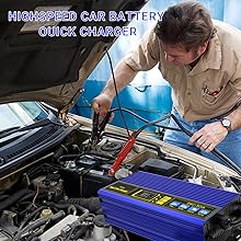 Cargador de batería para coche