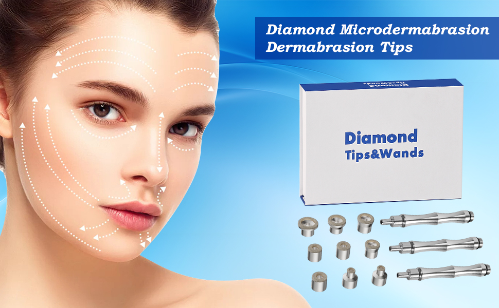 Yekavo Diamond Dermabrasion Tips Microdermabrasion Machine