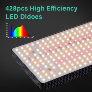Grow Light, Full Spectrum LED Plant Light for Indoor Plants, Height Adjustable Growing Lamp