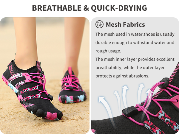 Amazon.com | Water Shoes for Women Men Swim Beach Pool River