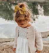 Cherssy Hair Bow Clips, Fully Lined Hair Barrettes Alligator Clip for Baby Girls, Infants, Toddle...