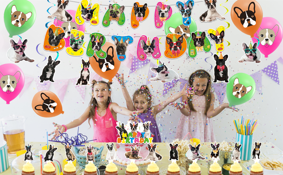 Boston Terrier Party Decorations Boston Terrier Birthday