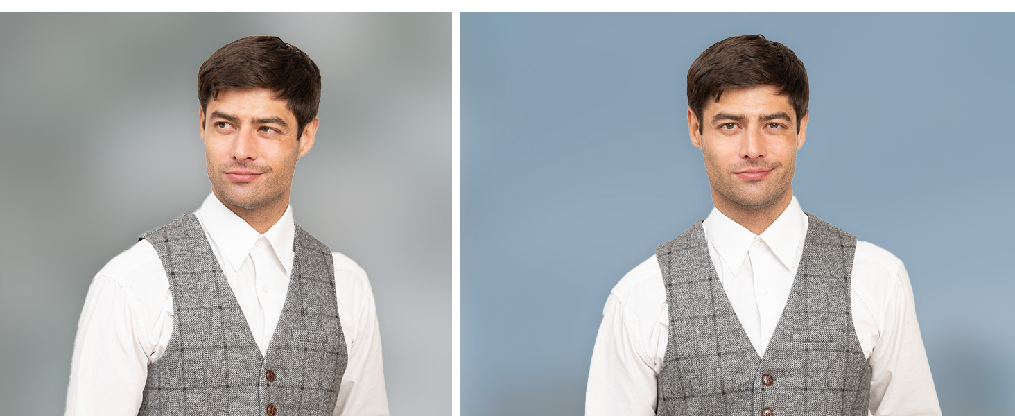 Gioberti Men's 6 Button Slim Fit Formal Herringbone Tweed Vest