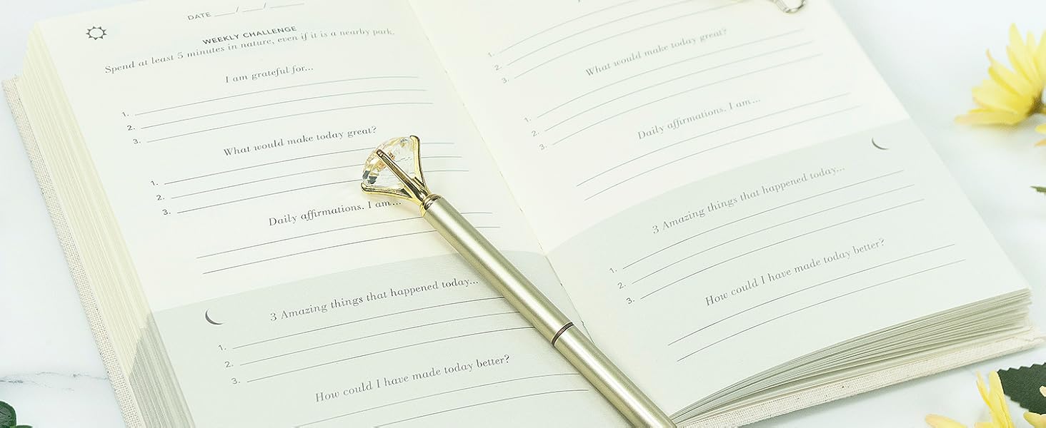 A Simple Undated Five Minute Guide Daily Plann