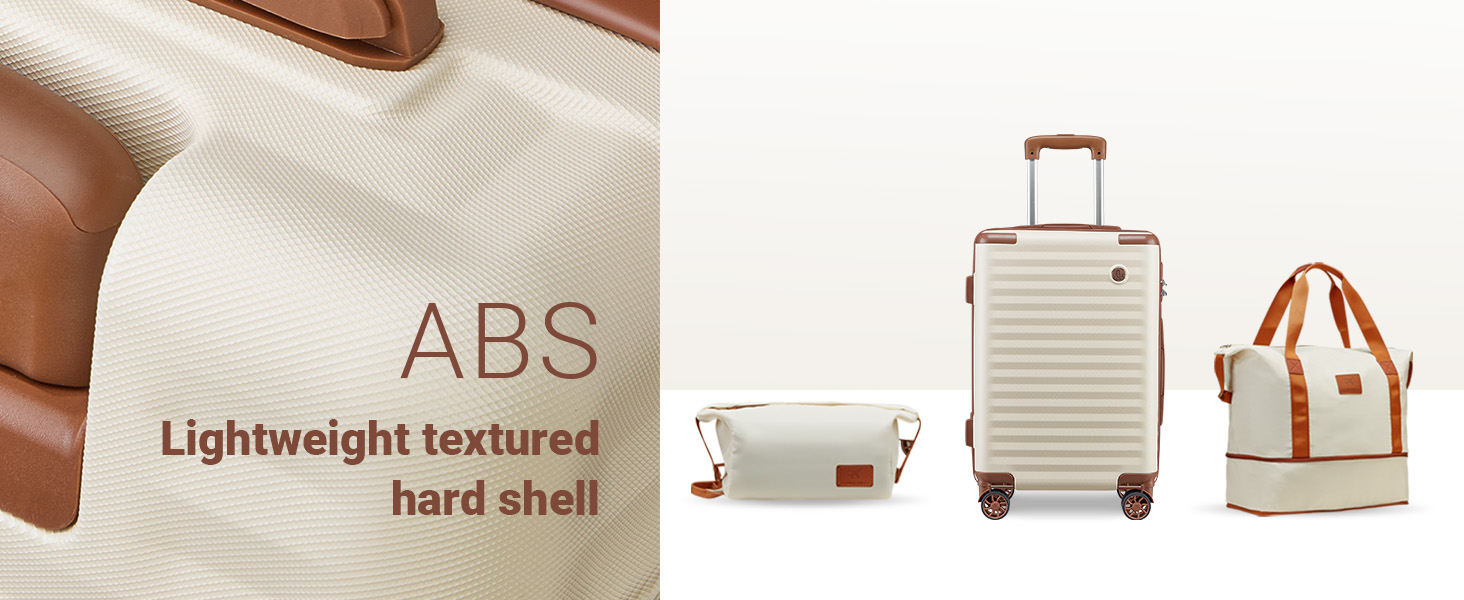 ABS lightweight textured hard shell