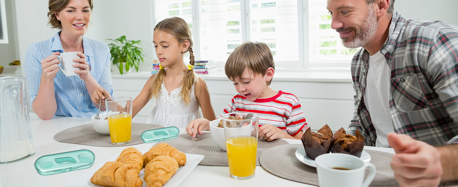 10 Pack Flosser Dispenser Dental Floss Case