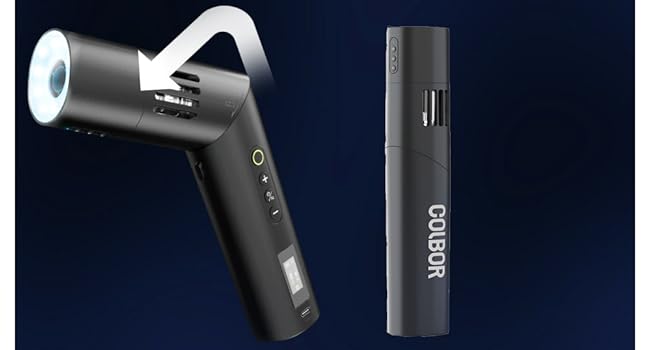 Amazon | Colbor CF5 ポータブルフォグマシン 磁気RGBカラー