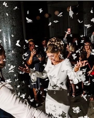 Butterfly confetti cannons cannon