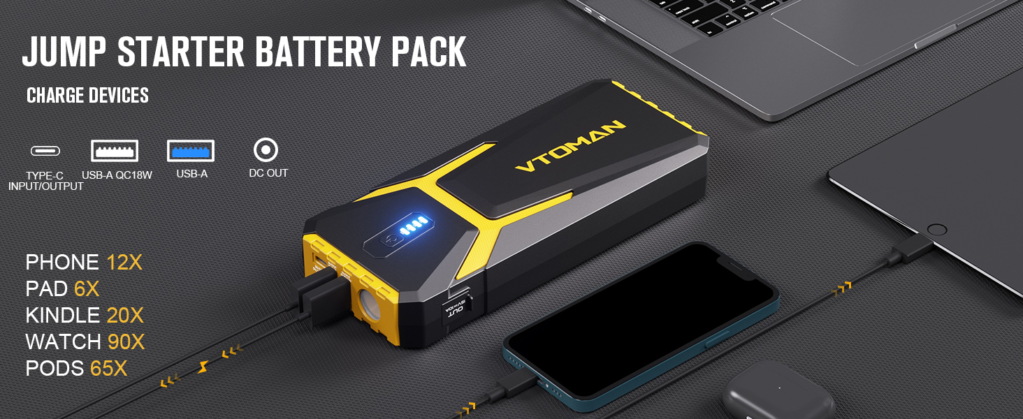 jump starter battery pack