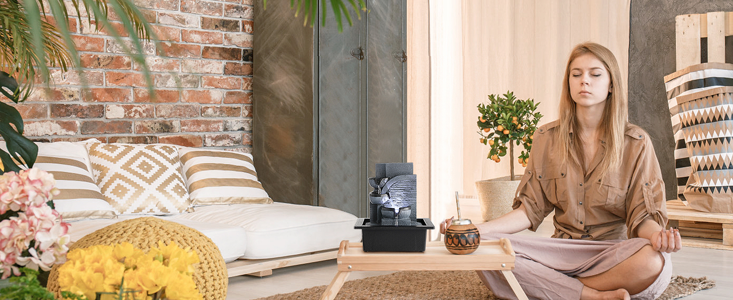 indoor water fountain