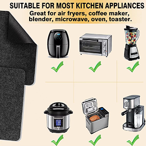 Heat Resistant Mats for Air Fryer