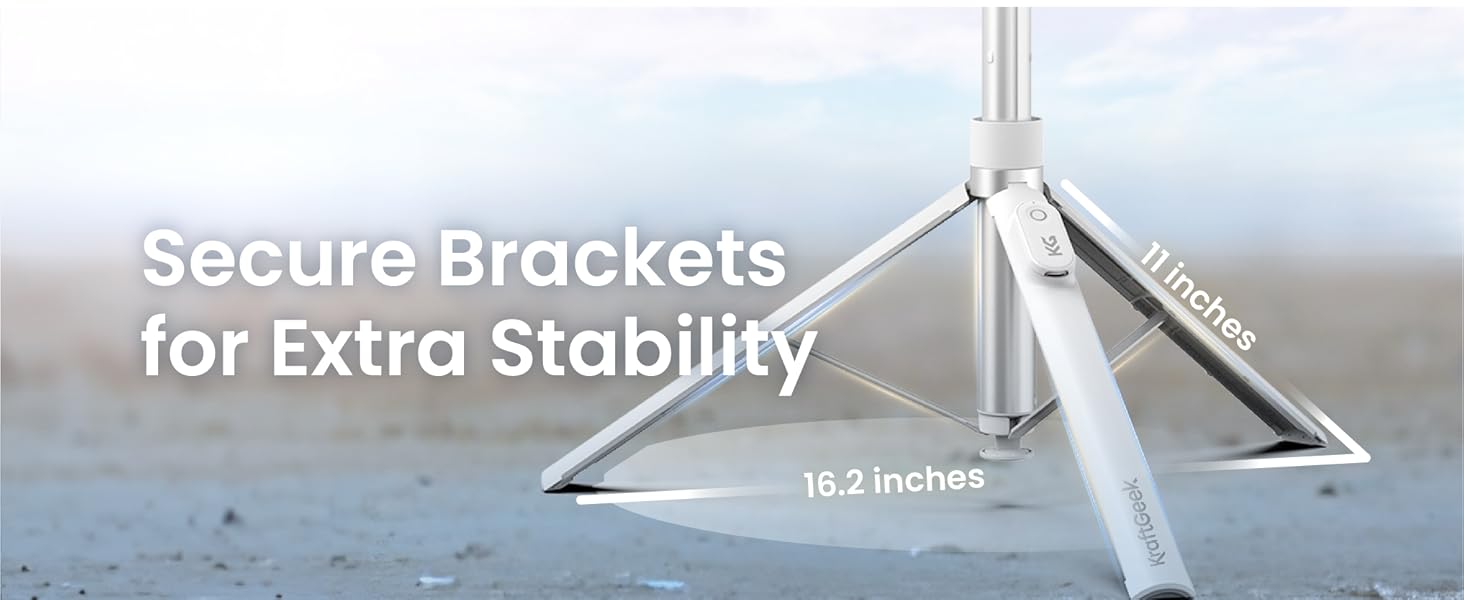 KraftGeek phone tripod stand for content creator essentials