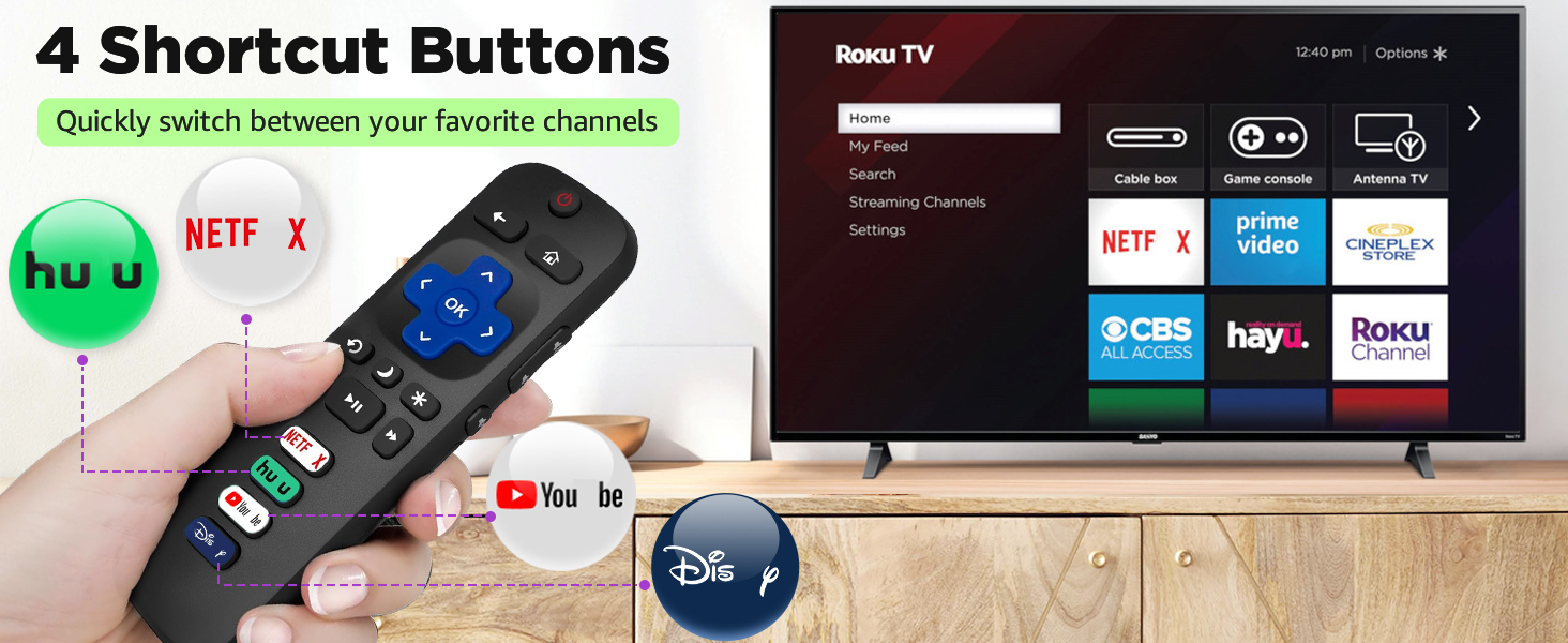 tcl roku tv remote