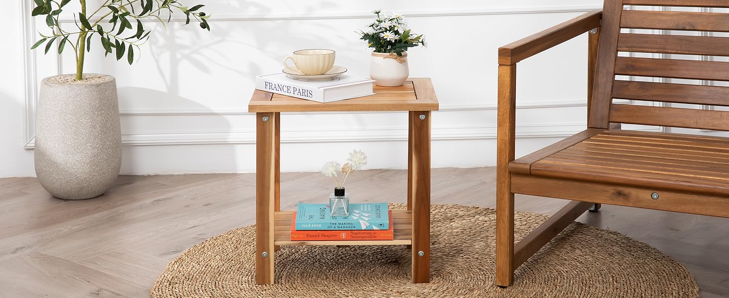 Wooden Side Table