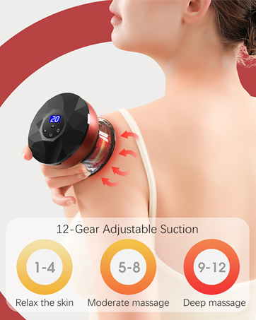 Elektrische Schröpfen -Therapie Set