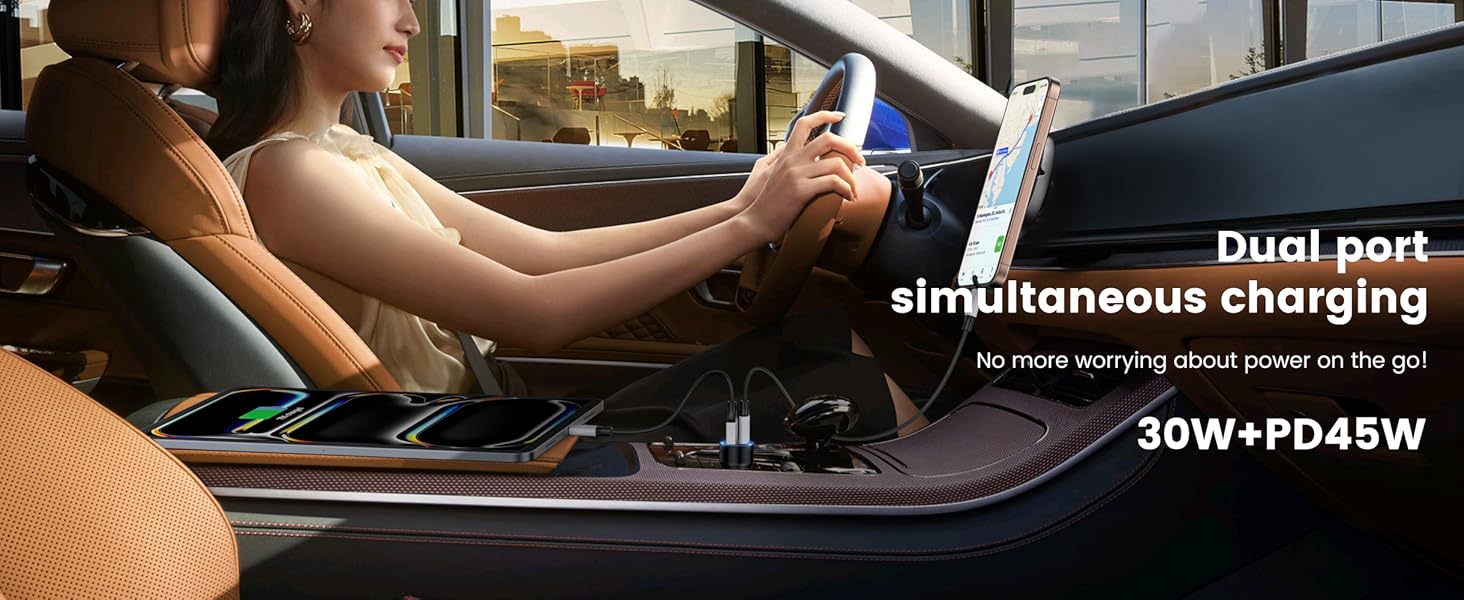 MOSWAG Car Charger Adapter