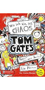 Tom Gates 01. Wo ich bin, ist Chaos: Ein Comic-Roman [洋書] 中古】Tom Gates 01. Wo ich bin, ist Chaos: Ein Comic-Roman