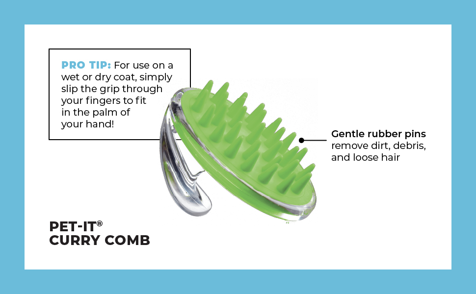 Pet-It Curry Comb