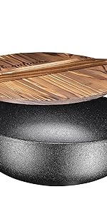 Cast Iron Balti Dish.