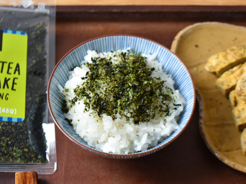 green tea furikake