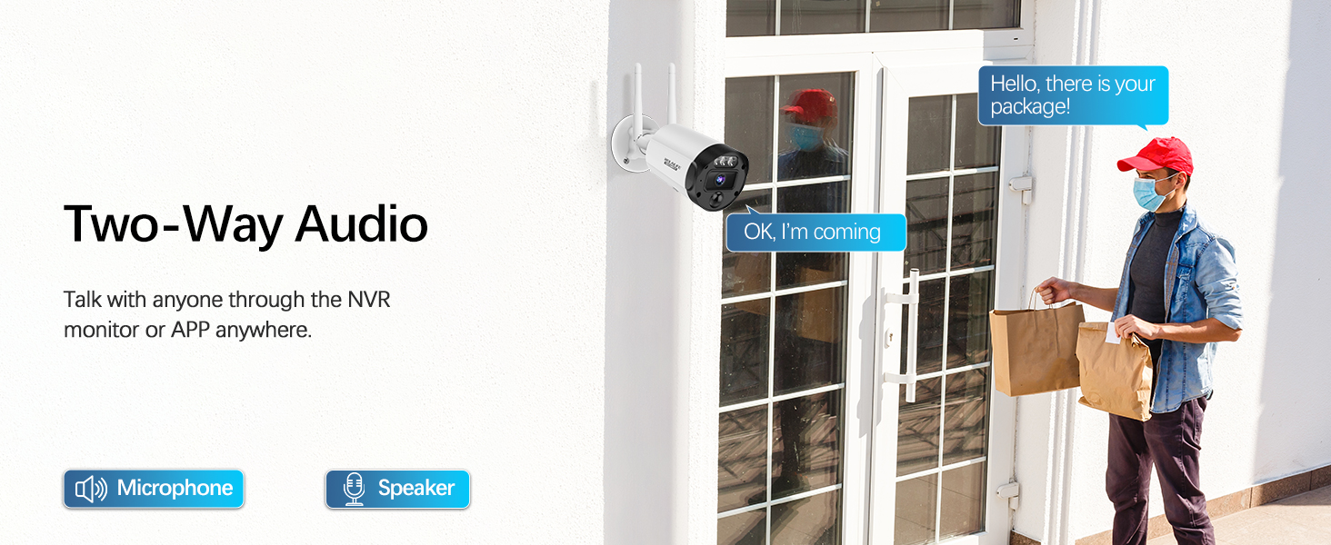 wireless security camera system