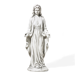 Amazon.com : Glitzhome Blessed Mother Virgin Mary Religious