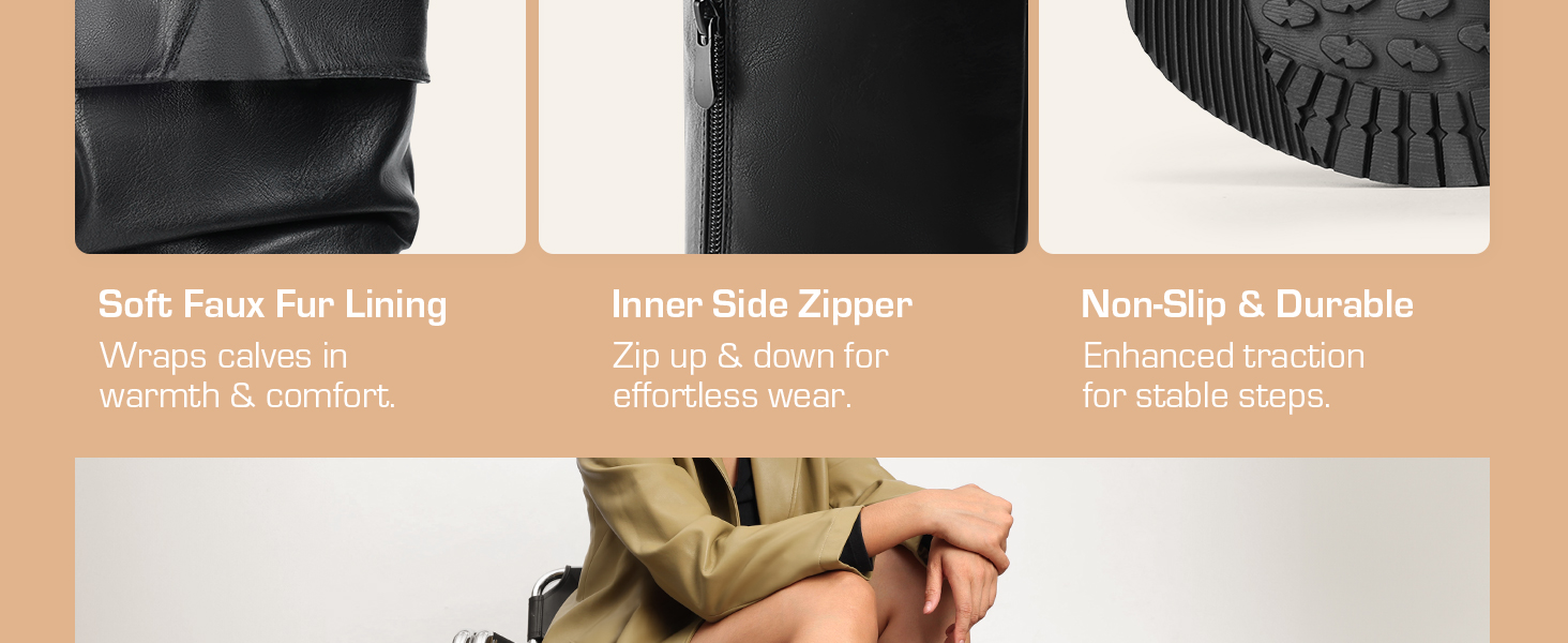 WOMEN KNEE HIGH BOOTS