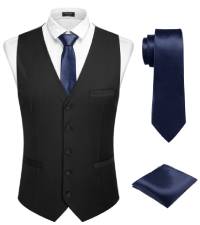 Mens 3 Piece Vest Set