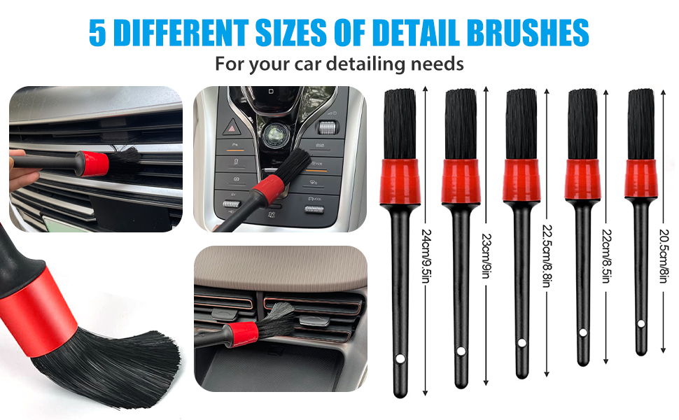 SU SAFEUP Car Detailing Kit Interior Cleaner 21 Pcs