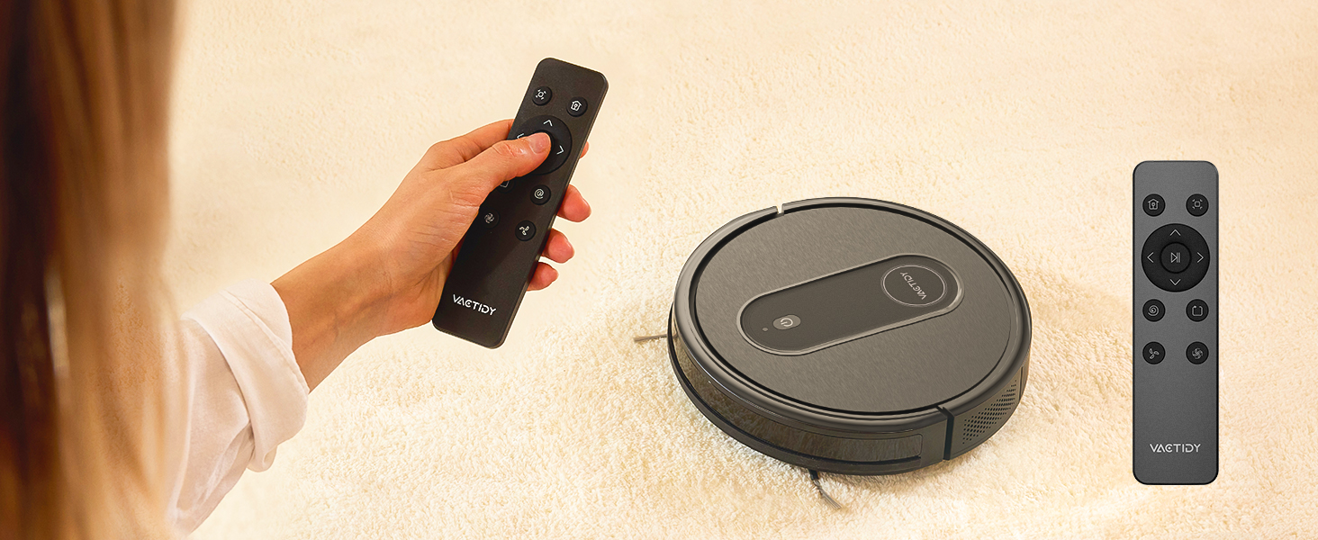 Vactidy T7 Robot Vacuum and Mop Combo, WiFi/App/Alexa/Siri