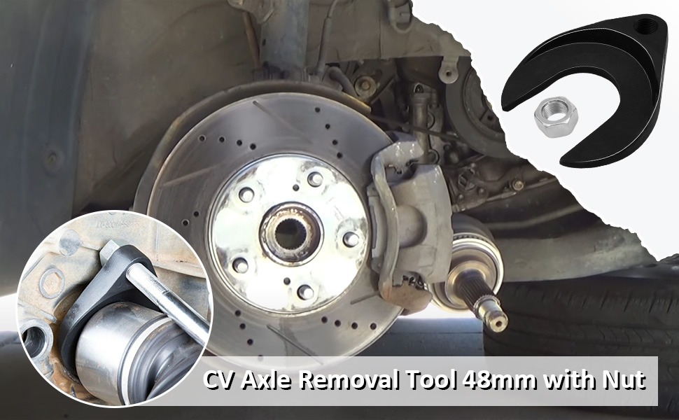 YIGUCS CV Axle Removal Tool 48mm with Nut Fits Slide