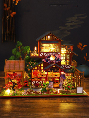 ドールハウス　ハンドメイド1/12　NO.73　✩Christmas✩ DIY Miniature Dollhouse Kit || Merry Christmas - Relaxing