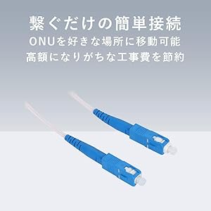 Amazon.co.jp: TKY 宅内光配線コード 光ファイバーケーブル