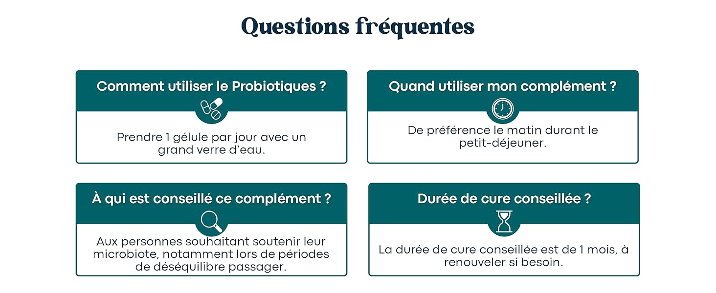Probiotiques questions