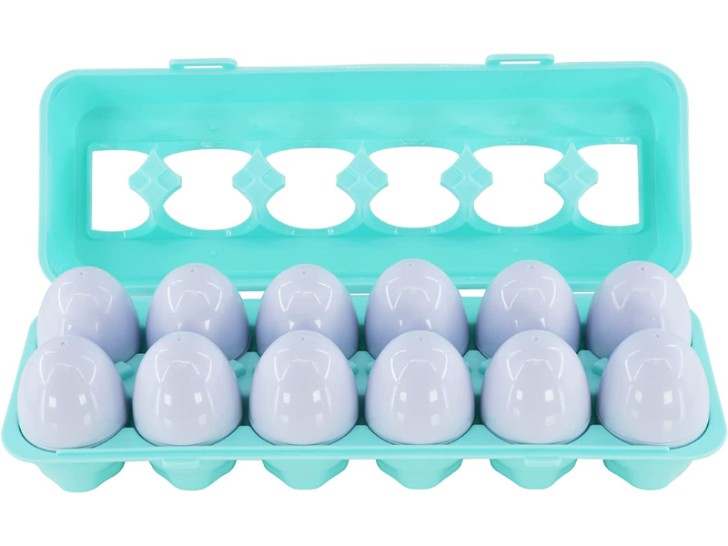 Sorting & Matching Educational Egg Toy 12 Pcs Eggs Set Colour & Shape