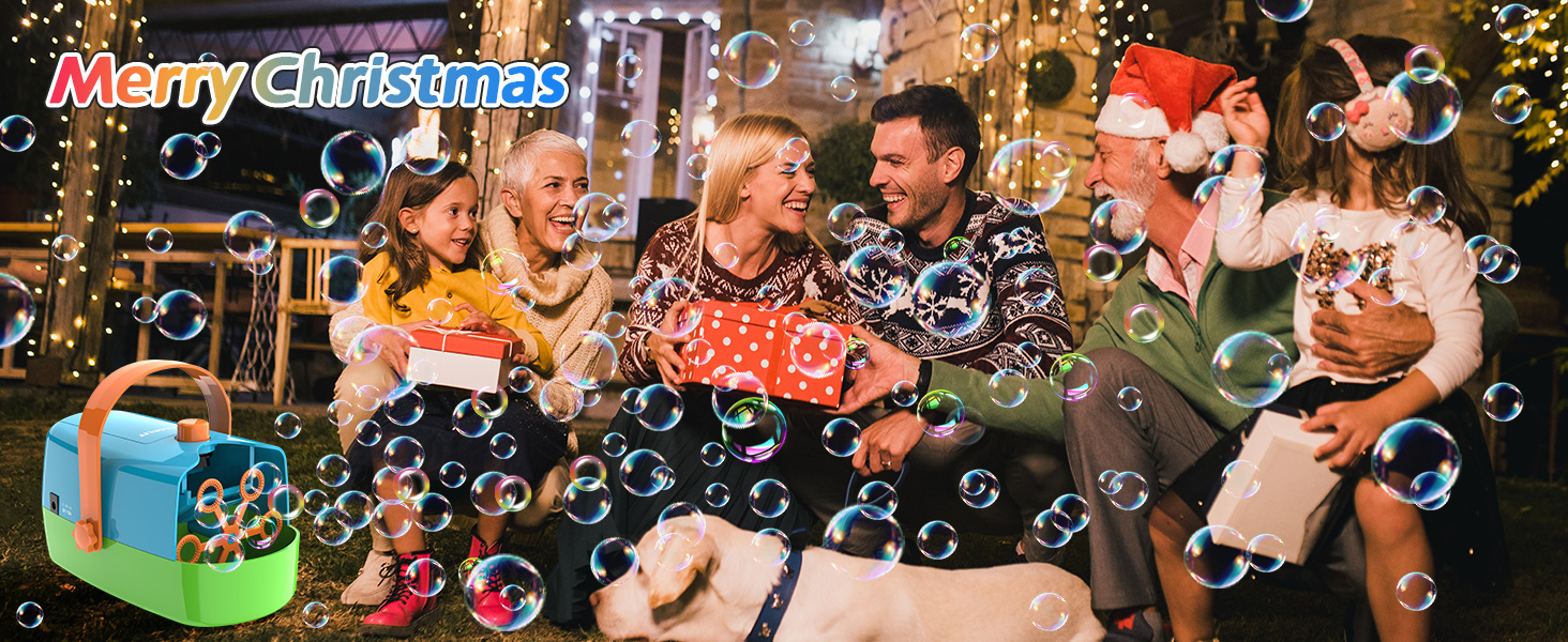 bubble for christmas