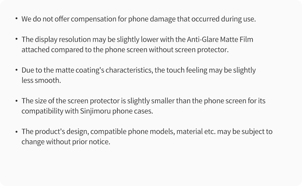 Sinjimoru Samsung Galaxy S23 Series AntiGlare Screen