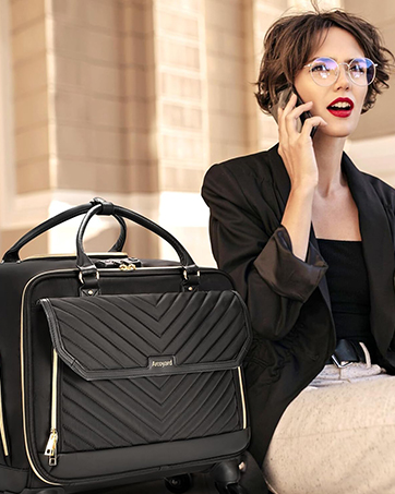 rolling briefcase for women
