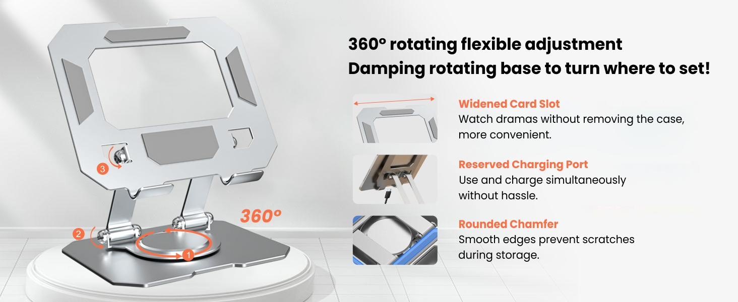 ALUMINIUM TABLET STAND HOLDER
