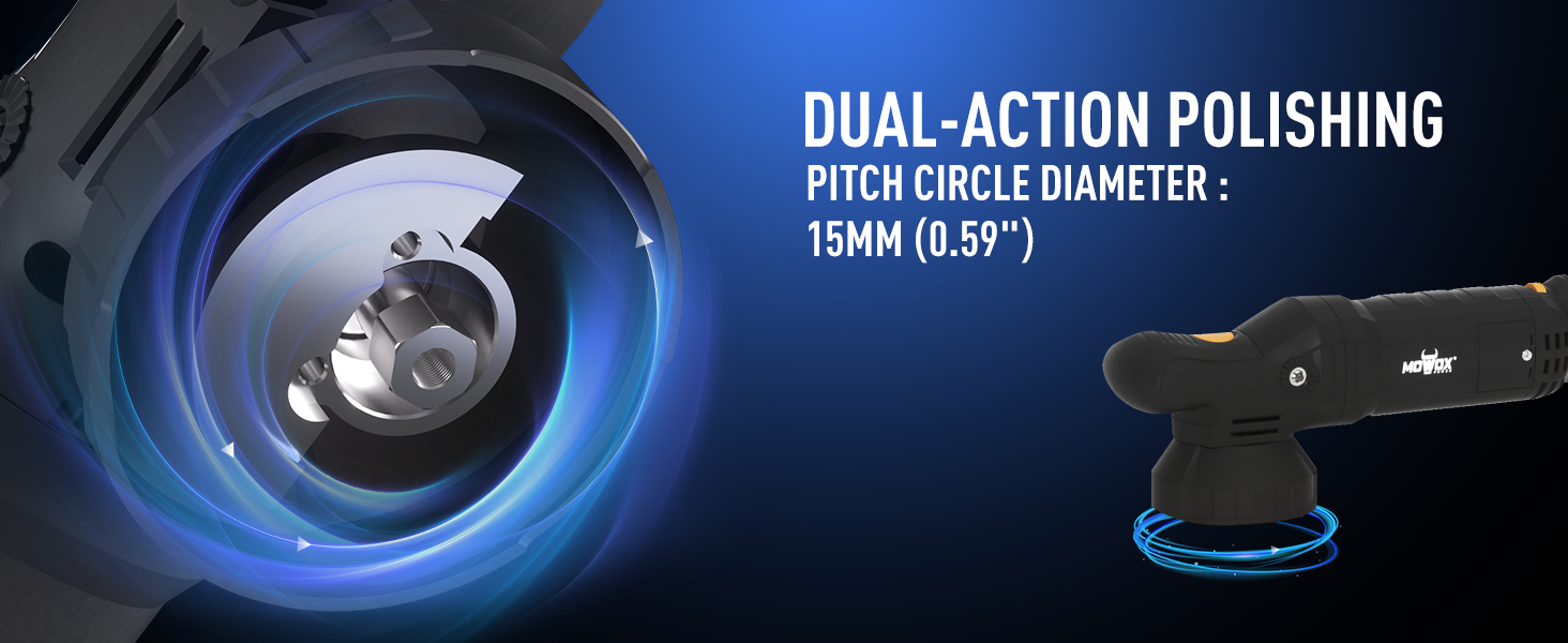 Dual-Action Pitch circle diameter 0.59 Inch