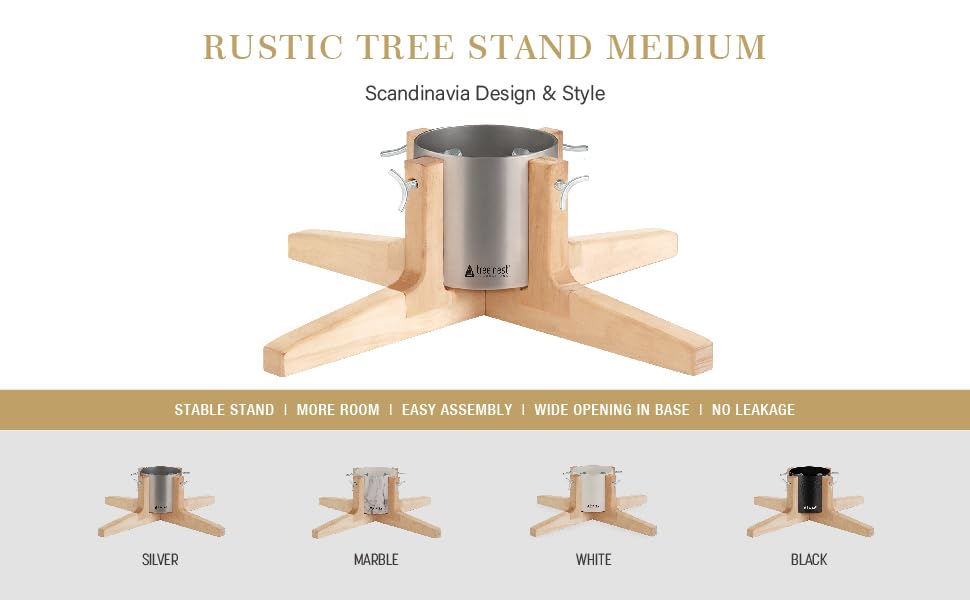 Tree Nest Christmas Tree Stand Base for Real Trees Xmas Tree Stand Real