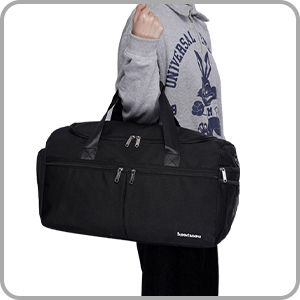 Gym Bag with Shoe Compartment Wet Pocket