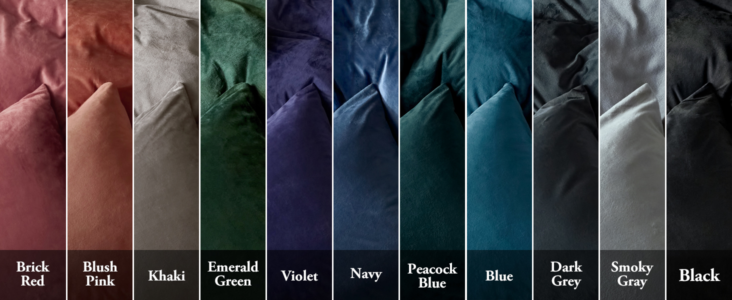 velvet bedding set